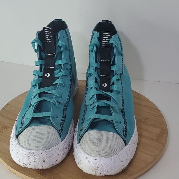 Converse Chuck Taylor All Star Crater Hi Top Shoe Teal 170826C Men's Size 12 - Picture 3 of 10
